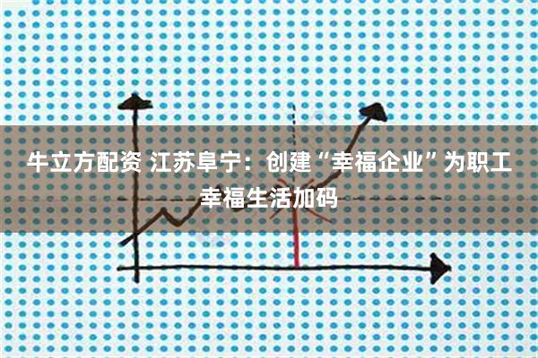 牛立方配资 江苏阜宁：创建“幸福企业”为职工幸福生活加码